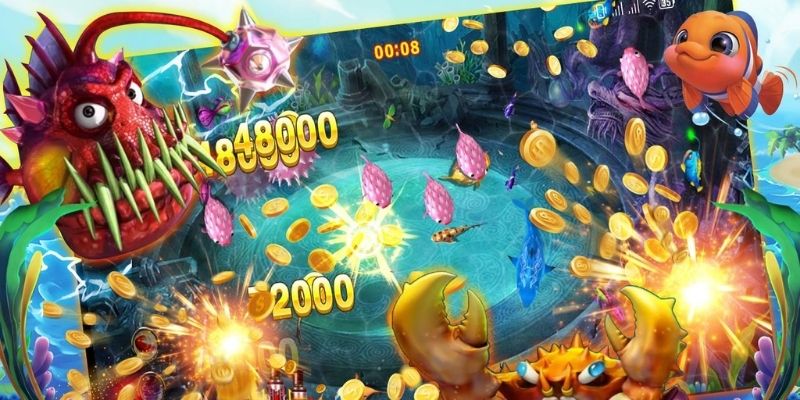 Các loại game bắn cá tại GO88