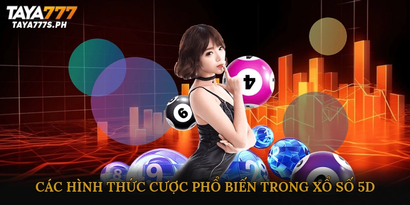 Các hình thức cược phổ biến trong xổ số 5D