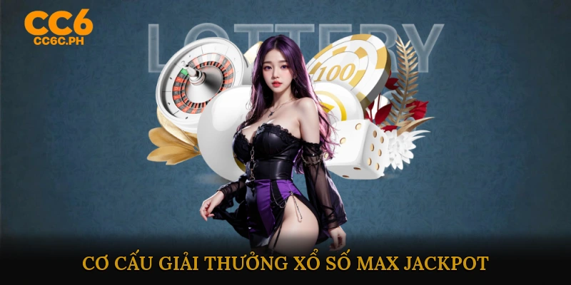 Cơ cấu giải thưởng Xổ số Max Jackpot